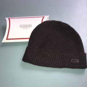 Like new Coach Beanie